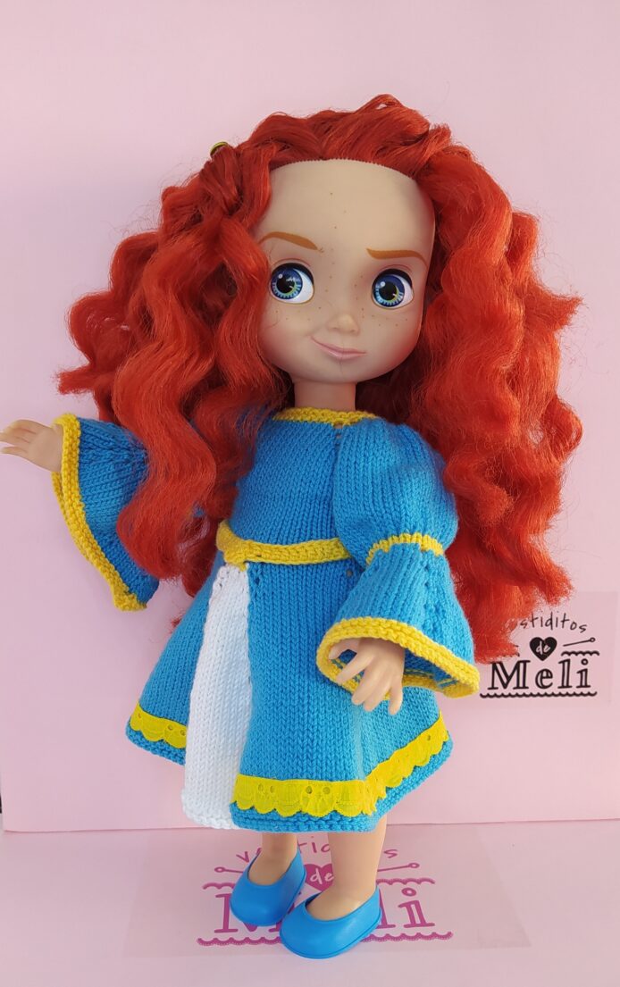 Merida con traje de época